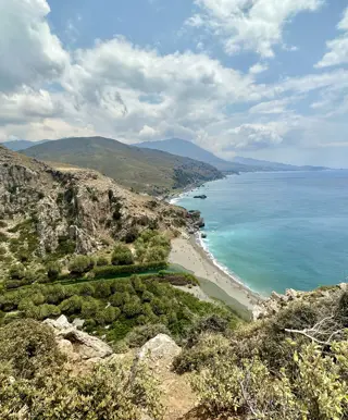 Entdecke den Palmenstrand von Preveli